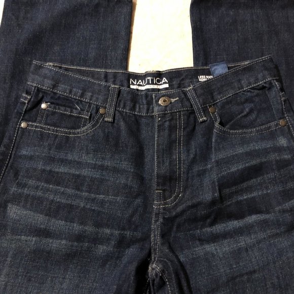 Nautica Youth Boys straight fit, Blue Jeans - Picture 3 of 5